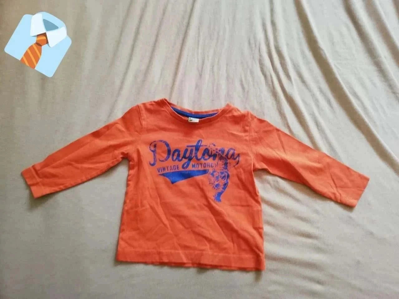Tape à l’Œil Maillot Daytona Vintage 2 Ans 86 cm Bon état Orange